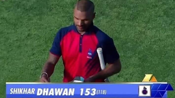 shikhar dhawan century lead delhi team to beat maharashtra in vijay hazare trophy shikhar dhawan century lead delhi team to beat maharashtra in vijay hazare trophy