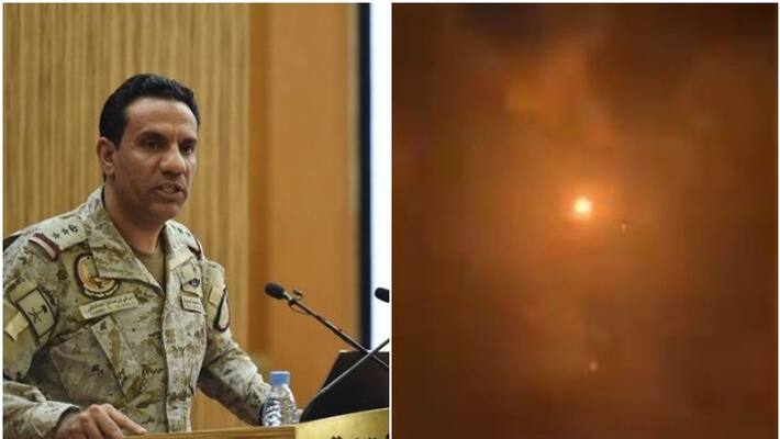 arab Coalition destroyed missile attack over Riyadh arab Coalition destroyed missile attack over Riyadh