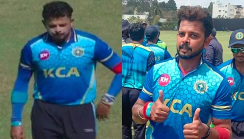<p>ক্রিকেটে ফিরে এসেই আইপিএল ও ভারতীয় দলের হয়ে খেলাই যে তার প্রধান লক্ষ্য তা জানিয়েছিলেন শ্রীসন্থ। আইপিএলে দল না পেলেও, ঘোরায় ক্রিকেটে পারফরেমেন্সের মাধ্যমে সকলকে জবাব দিচ্ছেন কেরল এক্সপ্রেস।</p>