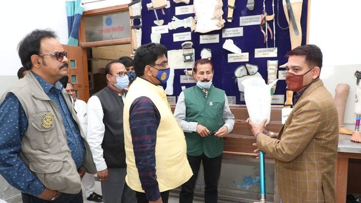 Narayan Sewa Sansthan And the Rotary Club will work together asa Narayan Sewa Sansthan And the Rotary Club will work together asa