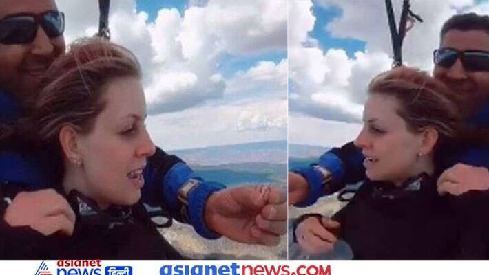 Proposing girlfriend for marriage, hanging in the sky, everyone is shocked to see video KPZ Proposing girlfriend for marriage, hanging in the sky, everyone is shocked to see video KPZ
