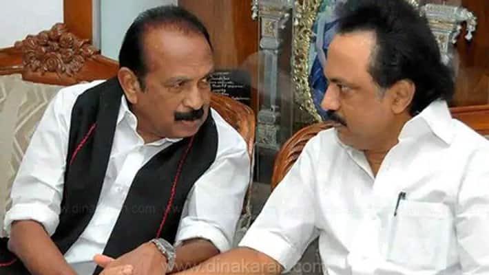 MDMK Vaiko and DMK Members Emergency me\eting for Block allocations MDMK Vaiko and DMK Members Emergency me\eting for Block allocations