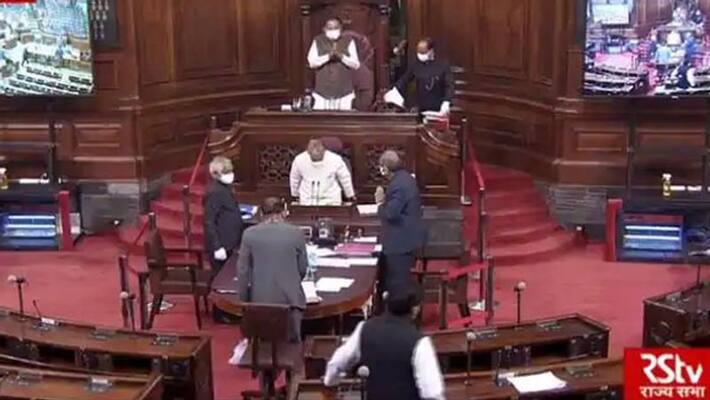 Rajya Sabha tmc mp shantanu sen accuses union minister Hardeep Singh puri verbally abusing him bsm Rajya Sabha tmc mp shantanu sen accuses union minister Hardeep Singh puri verbally abusing him bsm