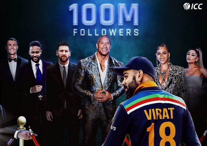 ಇನ್ಸ್ಟಾಗ್ರಾಂನಲ್ಲಿ 10 ಕೋಟಿ ಫಾಲೋವರ್ಸ್ ಹೊಂದಿದ ಮೊದಲ ಭಾರತೀಯ ಅನ್ನೋ ಹೆಗ್ಗಳಿಕೆಗೆ ಕೊಹ್ಲಿ ಪಾತ್ರರಾಗಿದ್ದಾರೆ. ಇದರ ಜೊತೆಗೆ ಈ ಸಾಧನೆ ಮಾಡಿದ ಮೊದಲ ಕ್ರಿಕೆಟಿಗನಾಗಿದ್ದಾರೆ.