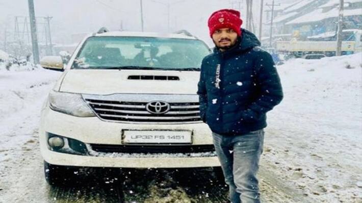 BJP MP Kaushal Kishore son was fired in Lucknow kpn BJP MP Kaushal Kishore son was fired in Lucknow kpn
