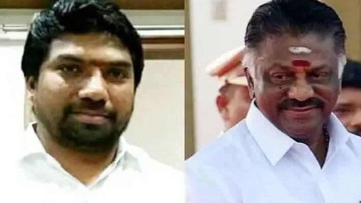 OPS second son name nominated by ADMK at stalin kolathur constituency OPS second son name nominated by ADMK at stalin kolathur constituency