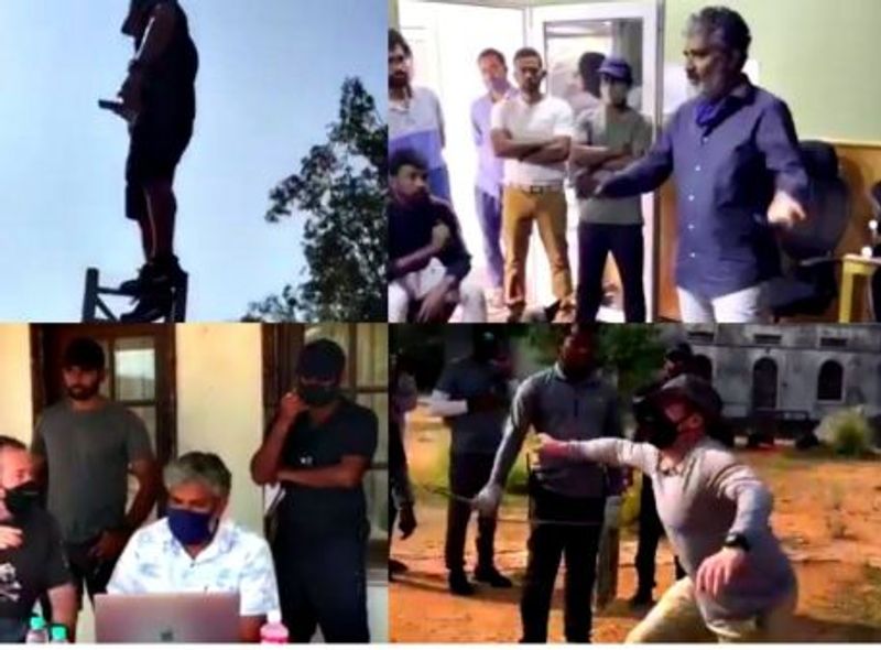 ఎన్టీఆర్, రామ్చరణ్ హీరోలుగా రాజమౌళి దర్శకత్వంలో డివివి దానయ్య ఈ చిత్రాన్ని నిర్మిస్తున్నారు. అలియా భట్, ఒలివియా మోర్రీస్ హీరోయిన్లుగా నటిస్తున్నారు. అజయ్ దేవగన్, శ్రియా, సముద్రఖని కీలక పాత్రలు పోషిస్తున్నారు. సినిమా చివరి దశకు చేరుకుంది. దీనికి హాలీవుడ్ యాక్షన్ మాస్టర్ నిక్ పావెల్ క్లైమక్స్ యాక్షన్ ఎపిసోడ్స్ రూపొందిస్తున్నారు.