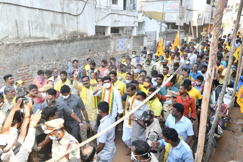 విశాఖపట్నంలో నారా లోకేష్ రోడ్ షో...