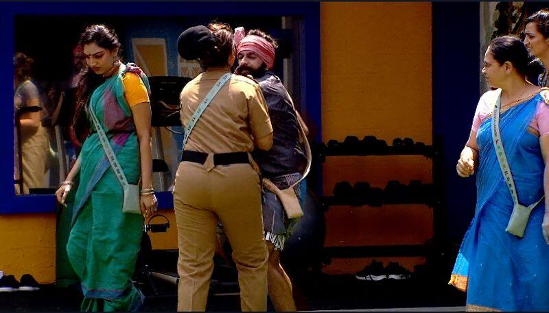 Did Sai hit Sajnas body in the task You can see the scene bigg boss
