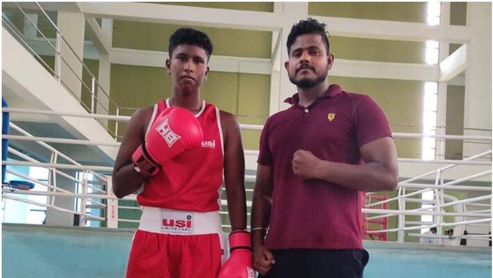 vizhinjam native 17 year old boy bags gold medal in district boxing championship vizhinjam native 17 year old boy bags gold medal in district boxing championship