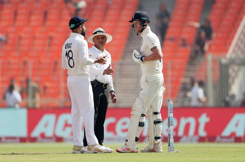 England in hit back in Motera and India lost fourth wicket