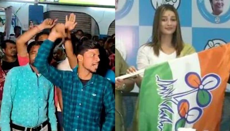<p> বাঁকুড়ার প্রার্থী সায়ন্তিকার নিজের নামে কোনও বাড়ি-জমি নেই। বর্তমানে নগদ টাকার পরিমাণ ৪৩ হাজার, ১২৭ টাকা। যার মধ্যে বন্ধন ব্যাঙ্কে ৩৪ হাজার ৭৯৬ টাকা এবং আইসিআইসিআই ব্যাঙ্কে ২৭৭ টাকা।</p>