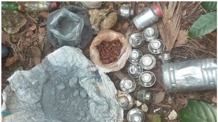 one steel bomb found in thalassery one steel bomb found in thalassery
