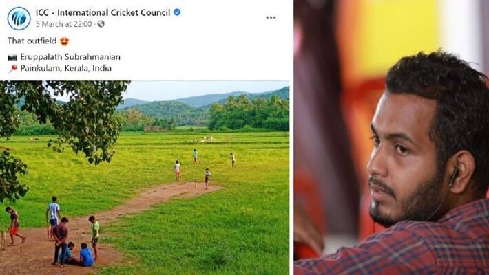 subrahmanian here here and talking on his viral photo that shared by icc subrahmanian here here and talking on his viral photo that shared by icc