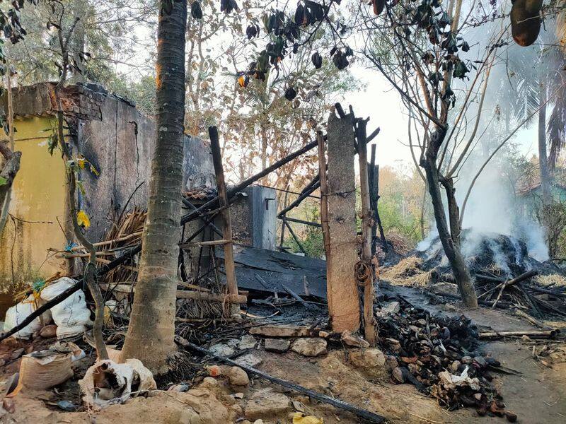Young Man Dies for Fire to Byre in Nelamangala grg