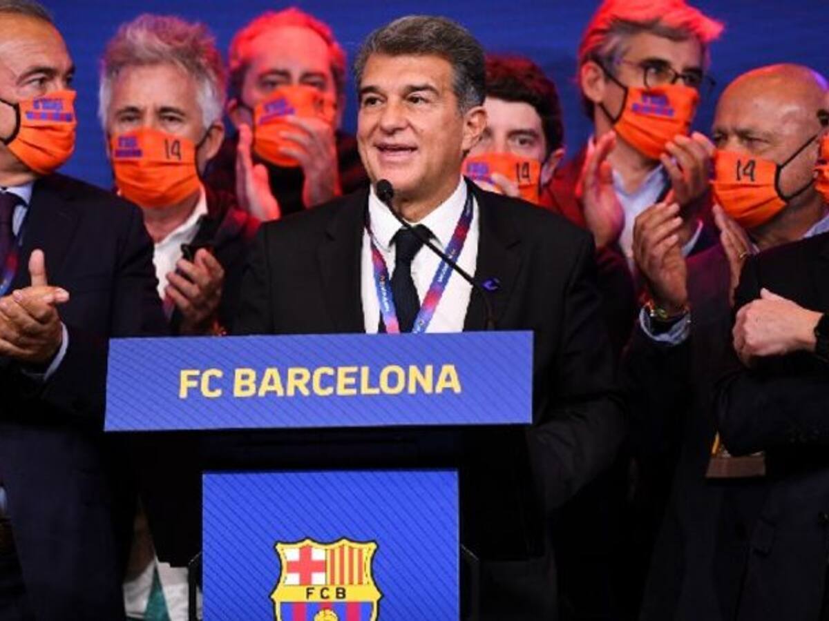 Barcelona: Laporta: I'm not a gambler, I take calculated risks at