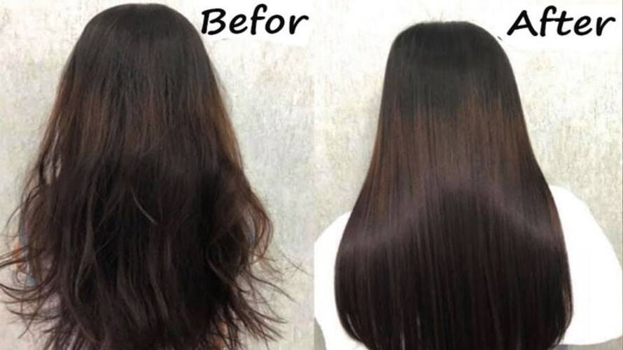 Home Remedy To Get Straight Hair In Just 5 Minutes  Hair without heat Straight  hair tips Straight hairstyles