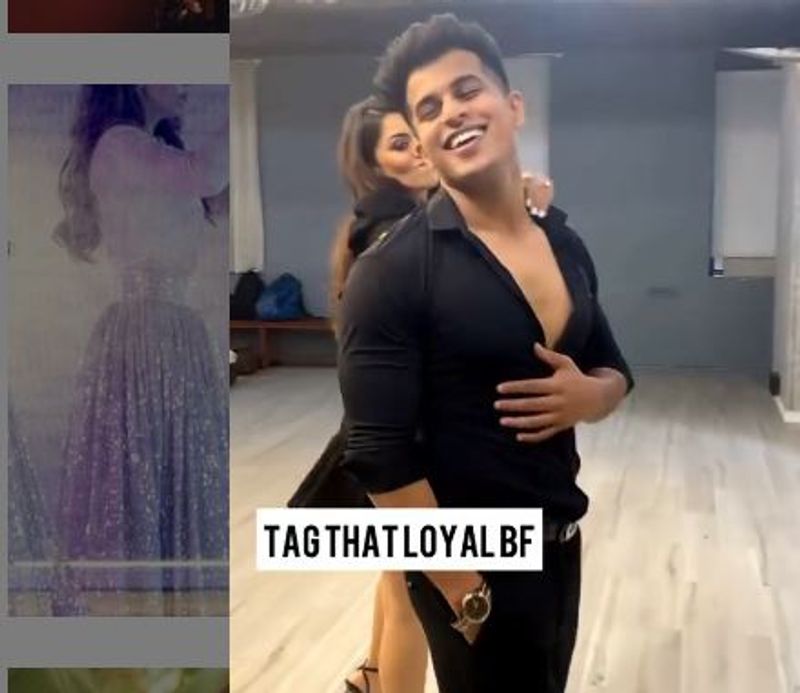 ఇది హన్సిక చేస్తున్న `మజా` సాంగ్ కోసం చేసిన షూట్. ఇంత వరకు బాగానే ఉంది. కానీ ఇందులో ఓ వ్యక్తి స్పందించిన తీరే హన్సిక లవ్ మ్యాటర్పై సందేహాలనిస్తుంది.