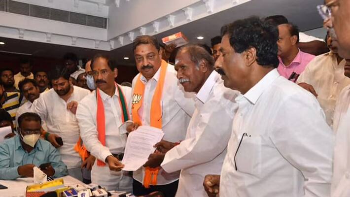 puducherry people ready to washout congress stunning survey that confirmed the lotus blossom with leaf soon puducherry people ready to washout congress stunning survey that confirmed the lotus blossom with leaf soon