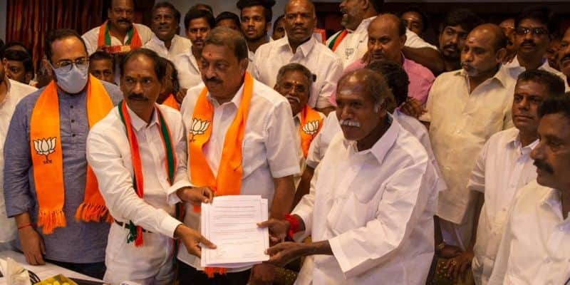 Rajaya shaba election announcement in Puducherry .. MP To whom is the post.? Will L. Murugan get a chance ..?