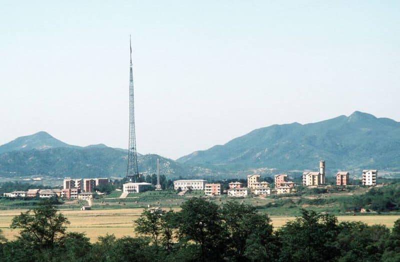 Kijong dong in  Border of North and South Korea