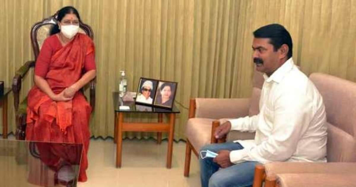 Seeman: ஜெயலலிதா மறைவுக்கு பிறகு அதிமுகவை காப்பாற்றியது சசிகலா தான்.. ஒரே போடு போட்ட சீமான்.!