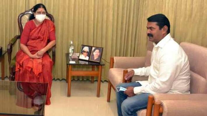 Seeman who put the secret told by Sasikala as Tamara ... is there such a request Seeman who put the secret told by Sasikala as Tamara ... is there such a request