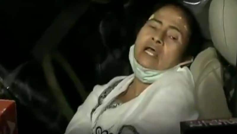 mamata banerjee hospitalised in kolkata after attacked by five persons in nandigram