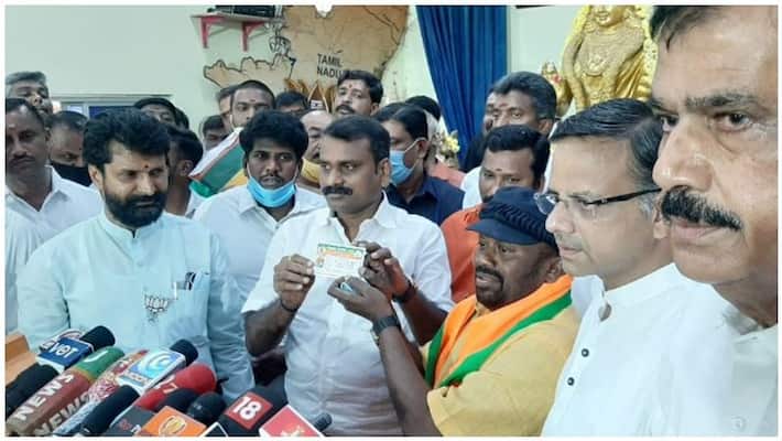 Breaking comedy actor senthil join bjp Breaking comedy actor senthil join bjp