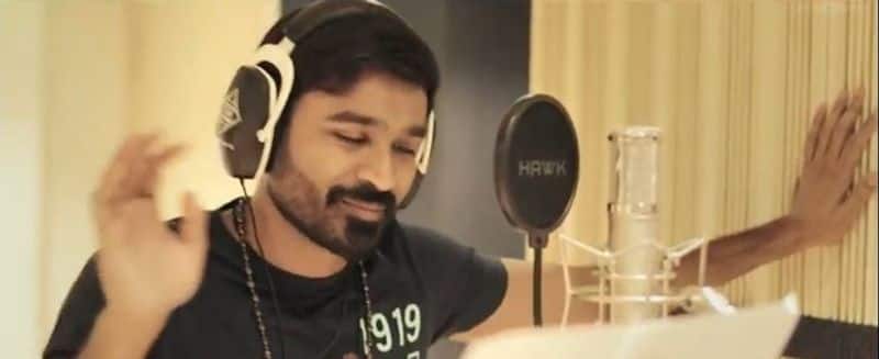 dhanush latest romantic song goes viral in internet