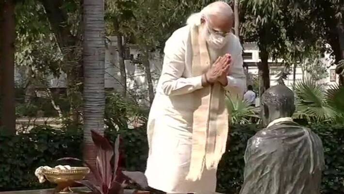 PM Modi to inaugurate Azadi ka Amrut Mahotsav in Ahmedabad today KPP PM Modi to inaugurate Azadi ka Amrut Mahotsav in Ahmedabad today KPP