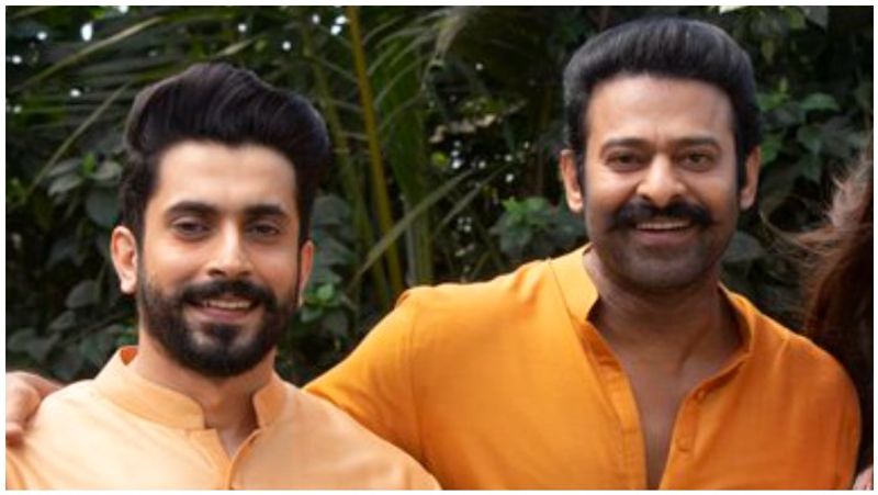 Prabhas Sunny Singh latest selfie from the sets of Adipurush