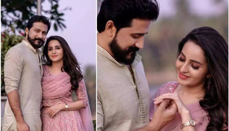 Malayalam actress bhama and Arjun blessed with baby girl vcs