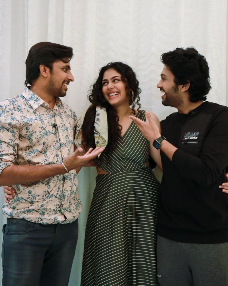 ప్రియదర్శి, నవీన్ పొలిశెట్టిలతో క్యూట్ బేబీ.