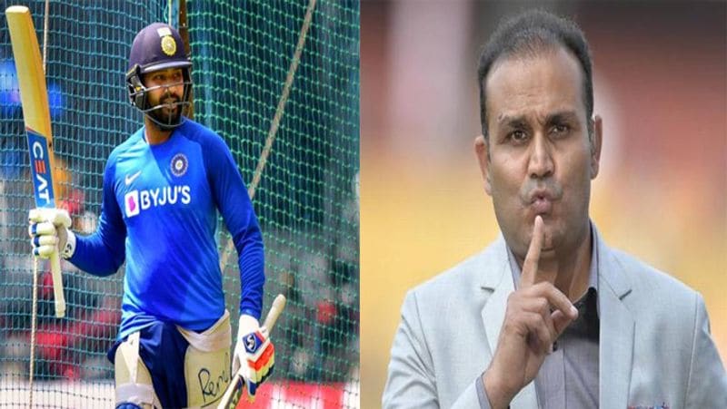 ऐसे में रोहित को मैदान पर न देखकर उनके फैंस को बड़ा झटका लगा। उनमें से एक भारतीय टीम के पूर्व बल्लेबाज वीरेंद्र सहवाग भी हैं। जी हां, वीरू पाजी भी रोहित को ना खिलाने को लेकर खफा-खफा नजर आए। 