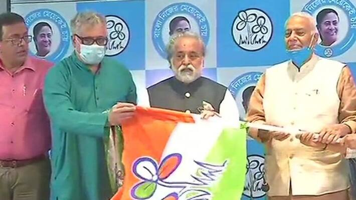 Former BJP leader Yashwant Sinha joins Trinamool Congress in Kolkata Former BJP leader Yashwant Sinha joins Trinamool Congress in Kolkata