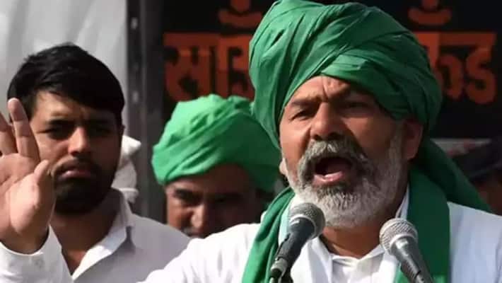 Rakesh Tikait reached Kolkata to campaign against BJP in West Bengal kpn Rakesh Tikait reached Kolkata to campaign against BJP in West Bengal kpn