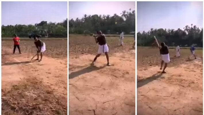 mb rajesh on cricket field for election campaign mb rajesh on cricket field for election campaign