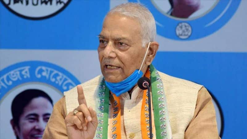 Yashwant Sinha announced as the common candidate of the opposition in the presidential election. 