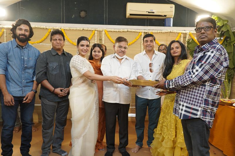 శాకుంతలం ప్రారంభోత్సవ కార్యక్రమంలో పాల్గొన్న చిత్ర ప్రముఖులు