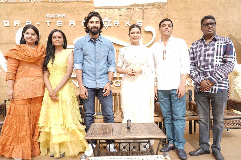 మీడియా సమావేశంలో పాల్గొన్న శాకుంతలం చిత్ర యూనిట్