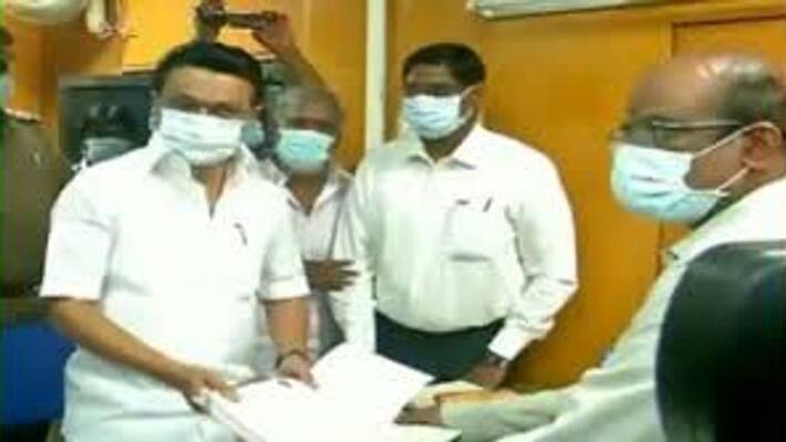 DMK Leader MK Stalin nomination filed Kollathur constituency DMK Leader MK Stalin nomination filed Kollathur constituency