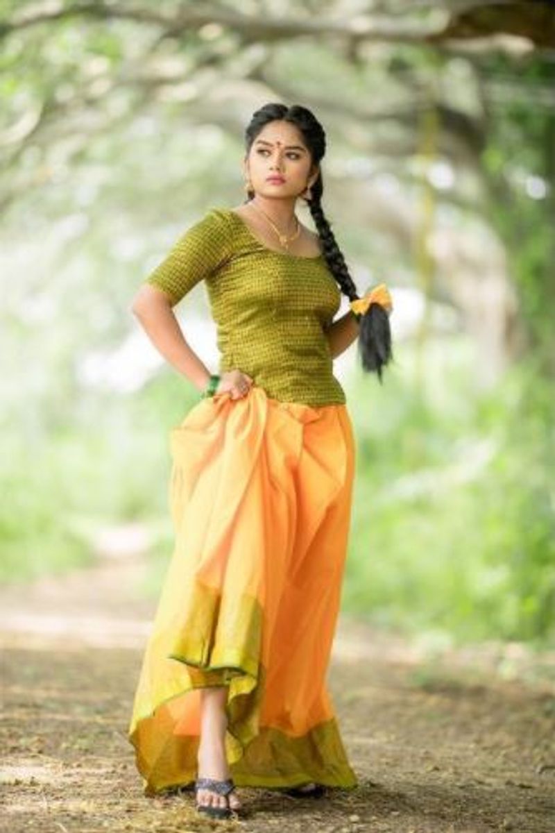 கிராமத்து பெண்ணாகவே மாறிவிட்ட ப்ரீத்தி 