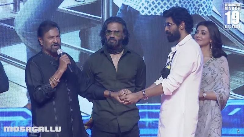 ఫ్యామిలీ, సెంటిమెంట్స్, అర్థం, పరమార్థం ఉన్న సినిమా. సునీల్ శెట్టి పాత్ర అద్భుతంగా ఉంటుంది. మార్చి 19న నా పుట్టిన రోజు. అందుకే ఈ మూవీని రిలీజ్ చేసేలా ప్లాన్ చేశాడు విష్ణు. ఈ మూవీ హిట్ అవ్వాలని ఆ దేవుళ్లను కోరుకుంటున్నాను. సినిమా కోసం పని చేసిన అందరికీ ఆల్ ది బెస్ట్` తెలిపారు.