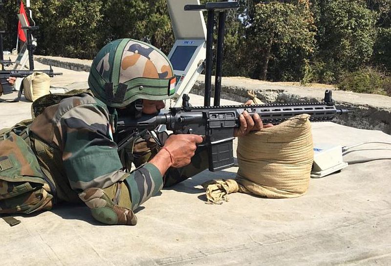 A few months back, the US-origin rifles were also provided to the infantry battalions posted in the western front -- guarding the areas of Himachal Pradesh and Uttarakhand.
Amidst the ongoing border standoff with China in eastern Ladakh, India placed another order of over 72,000 rifles last year for Rs 780 crore with the US to equip not only the frontline soldiers but all the infantry battalions. Indian Army has around 400 infantry battalions.
"The troops posted in the northern and western border areas were given the Sig Sauer rifles and at least two companies of remaining infantry battalions will also be equipped with this gun," sources in the defence establishment said.