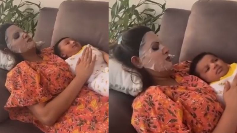 बेटे के जन्म के 12 दिन बाद अनीता ने अपने लाडले का चेहरा दिखाया था। इतना ही नहीं अनीता ने अपने बेटे का क्या नाम रखा है इस बात का भी खुलासा बकायदा इंस्टाग्राम पर किया है। बता दें कि अनीता ने अपने बेटे का नाम आरव रखा है। 