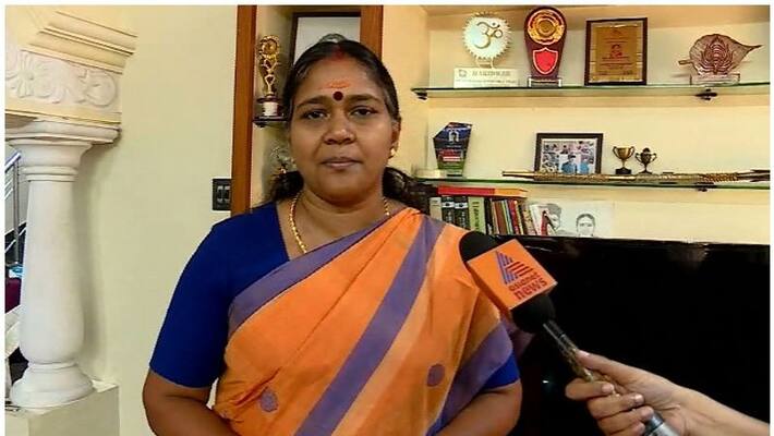 BJP Leader shobha surendran reaction after step down from bjp central committe BJP Leader shobha surendran reaction after step down from bjp central committe