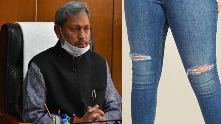 Uttarakhand CM Tirath Singh Rawat sanskari take on ripped jeans-VPN Uttarakhand CM Tirath Singh Rawat sanskari take on ripped jeans-VPN