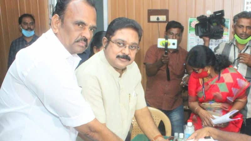 Anyway  where did he come from ... TTV Dinakaran showing jerk to AIADMK