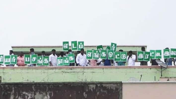 assembly elections... college arrear students welcoming edappadi palanisamy assembly elections... college arrear students welcoming edappadi palanisamy